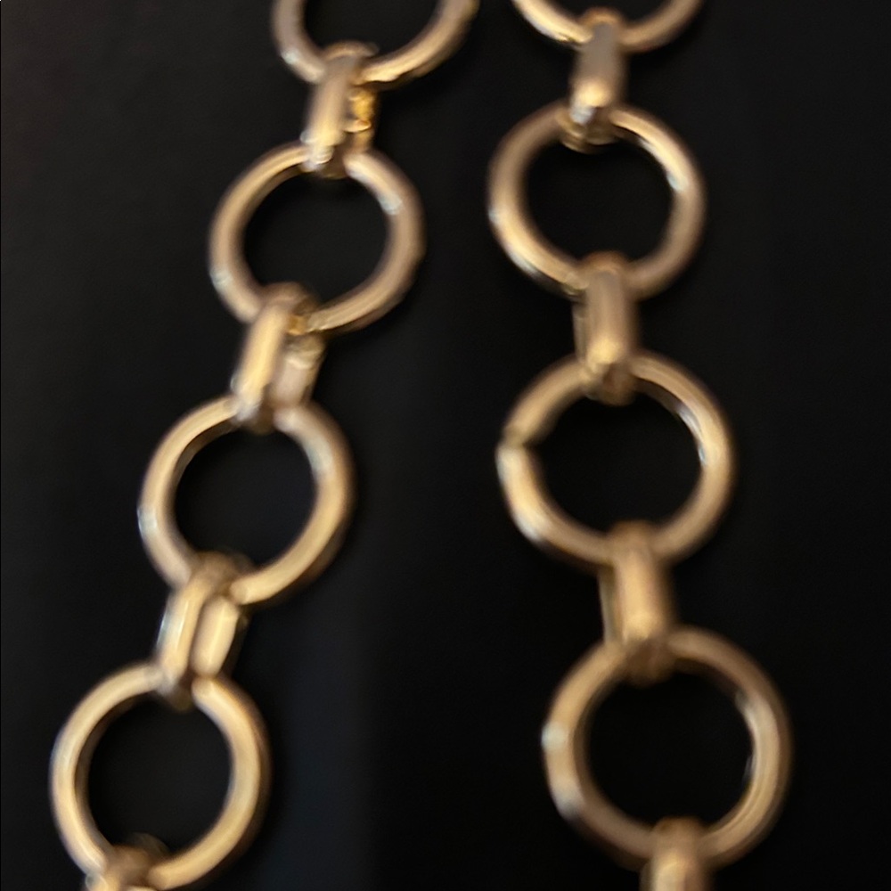 Elegant Gold and Pearl Cross Necklace NWT - Picture 4 of 8